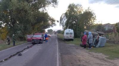 Липчанин угодил в ДТП с трактором в Воронежской области