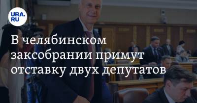 В челябинском заксобрании примут отставку двух депутатов. И найдут работу для менеджера олигарха