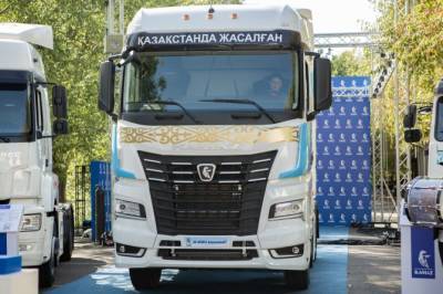 В Казахстане началась сборка нового грузовика КАМАЗ-54901