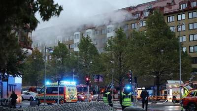 Более 20 человек попали в больницу после взрыва в жилом доме в Швеции