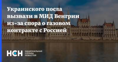 Украинского посла вызвали в МИД Венгрии из-за спора о газовом контракте с Россией