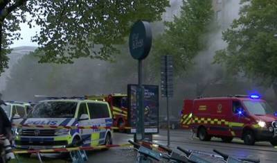 Взрыв прогремел в жилом доме в шведском городе Гетеборге