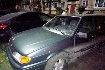 На улице Дзержинского в Ряжске задержали пьяного 18-летнего водителя
