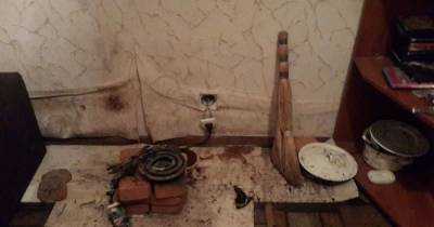 В Харькове мужчина упал на обогреватель и сгорел заживо