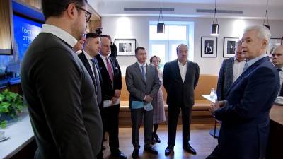 Собянин встретился с представителями гостиничной отрасли Москвы