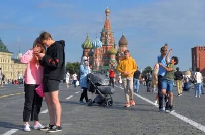Собянин: в первом полугодии 2021г Москву посетили 13,4 млн туристов и экскурсантов