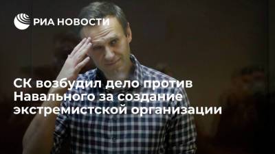 СК возбудил дело о руководстве экстремистской организацией на Навального и его соратников