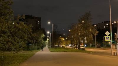 На улице Олеко Дундича в 3 раза увеличили количество светильников
