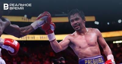 Кандидат в президенты Филиппин Мэнни Пакьяо объявил о завершении карьеры боксера