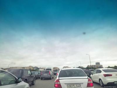 Дорожная полиция об ограничениях автодвижения на трассе Баку-Сумгайыт в утренние часы