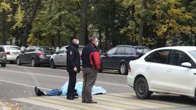 В Уфе водитель иномарки насмерть сбил пешехода