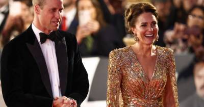 Кейт Миддлтон и принц Уильям произвели фурор на красной дорожке перед премьерой “007: Не время умирать”