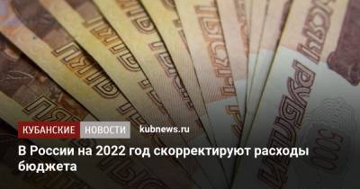 В России на 2022 год скорректируют расходы бюджета