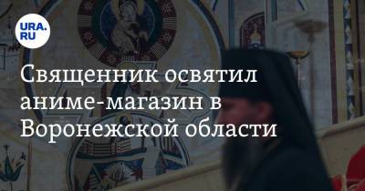 Священник освятил аниме-магазин в Воронежской области