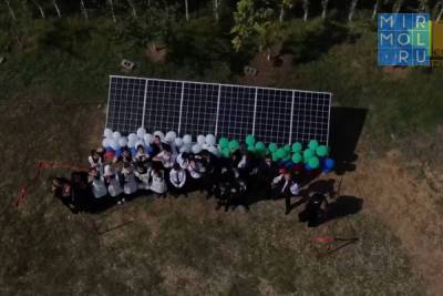 Образовательный проект «Солнечная школа» проходит в Дагестане