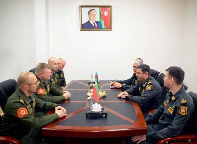 Азербайджан и Беларусь обсудили военно-кадровые вопросы (ФОТО)