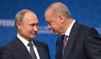 Переговоры Путина и Эрдогана стартовали в Сочи