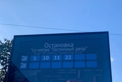 Жителей Петербурга возмутила «безграмотная» остановка транспорта