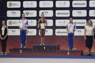 Пензенские гимнастки завоевали медали на Всероссийских соревнованиях по художественной гимнастике