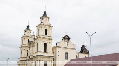 Монтаж временной кровли костела в Будславе планируют завершить до конца октября
