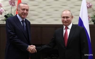 Путин провел переговоры с Эрдоганом в Сочи