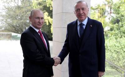 Путин назвал переговоры с Эрдоганом полезными и содержательными