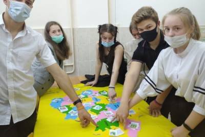 Пазл с картой Новгородчины собрали студенты НовГУ
