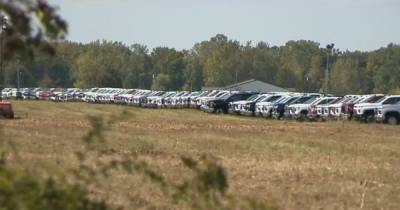 Обнаружено кладбище авто с сотнями абсолютно новых Chevrolet (фото)