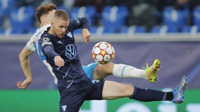 Кузяев забил мяч в ворота «Мальмё»