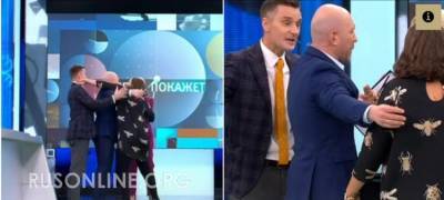 Скандал на ТВ: Монтян в прямом эфире ударила польского провокатора (видео)