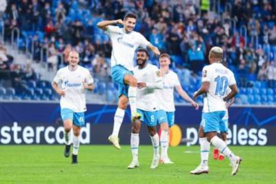 «Зенит» одержал свою первую победу в Лиге чемпионов в матче против шведского «Мальмё»
