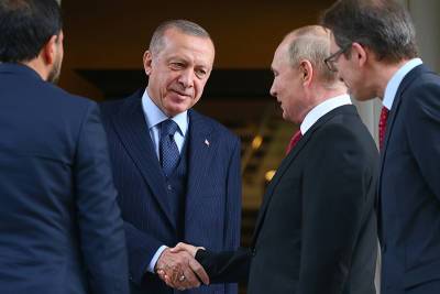 Торговля и пандемия: что обсудили Путин и Эрдоган на встрече в Сочи