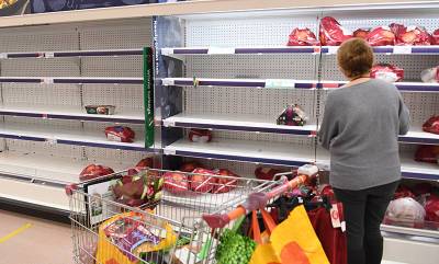 В магазинах Британии начался дефицит продуктов