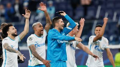 «Зенит» одержал первую среди российских клубов победу в еврокубках в этом сезоне
