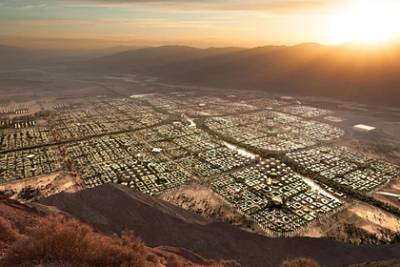 В США посреди пустыни построят город для миллионов человек - lenta.ru - США - Дания