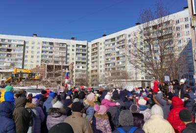 Новосибирцы собираются выйти на митинг из-за строительства многоэтажки в их дворе