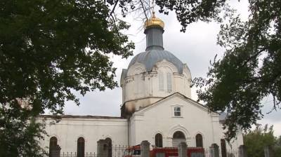 Воронежские власти открестились от ремонта сгоревшей во время грозы старинной церкви