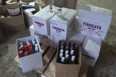 Незаконное производство алкоголя остановлено в Ленобласти
