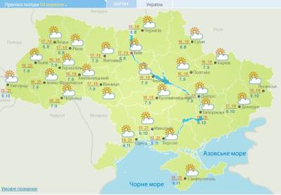 Осадков не будет, но температура серьезно упала: погода в Украине 3 сентября