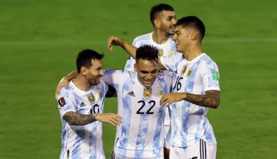 Отбор на ЧМ-2022. Аргентина победила Венесуэлу, Бразилия обыграла Чили