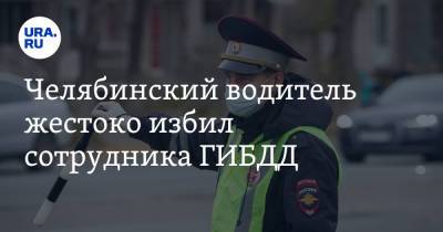 Челябинский водитель жестоко избил сотрудника ГИБДД