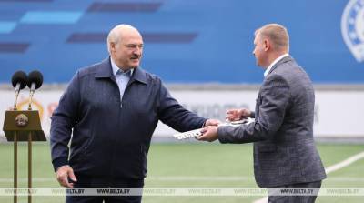 Лукашенко: "Динамо-Минск" должно встряхнуть весь белорусский футбол