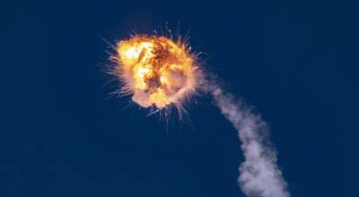 Запуск американо-украинской FireFly Alpha: ракета взорвалась через две минуты после старта