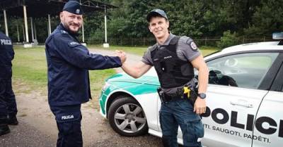Границу Литвы и Белоруссии начали патрулировать 53 полицейских из Польши