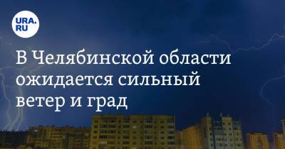 В Челябинской области ожидается сильный ветер и град. Скрин