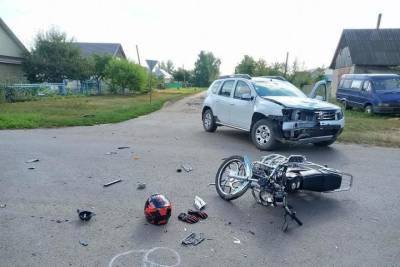 На Воронежской в Рассказове произошло ДТП: пострадал 20-летний парень
