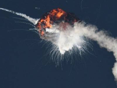 Американо-украинская ракета сгорела после старта