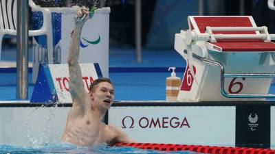 Андрей Николаев - Российские пловцы взяли золото в эстафете на Паралимпиаде - mir24.tv - Россия - Токио