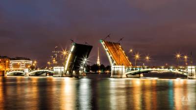 Движение по Биржевому мосту в Петербурге полностью ограничат с 1 октября