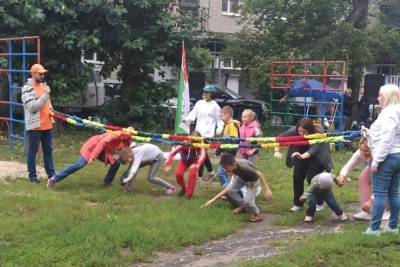 В Пензе для жителей одного из дворов организовали праздник